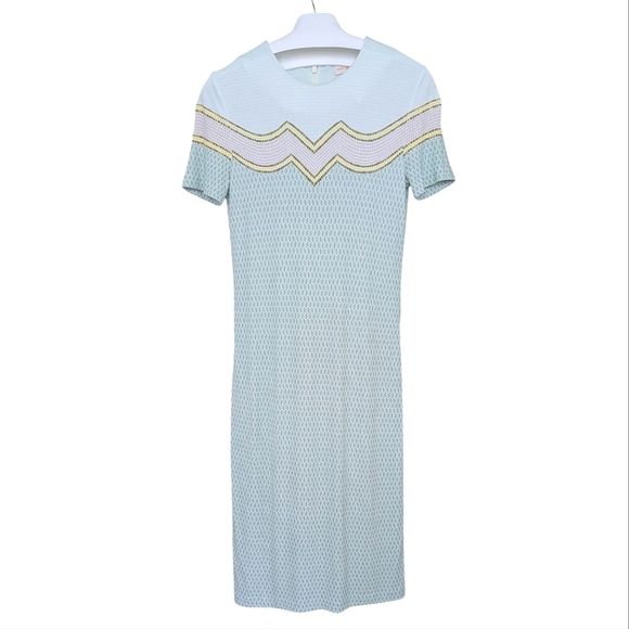 Tory Burch Dresses & Skirts - Tory Burch Patterned Knee-length Shift Dress